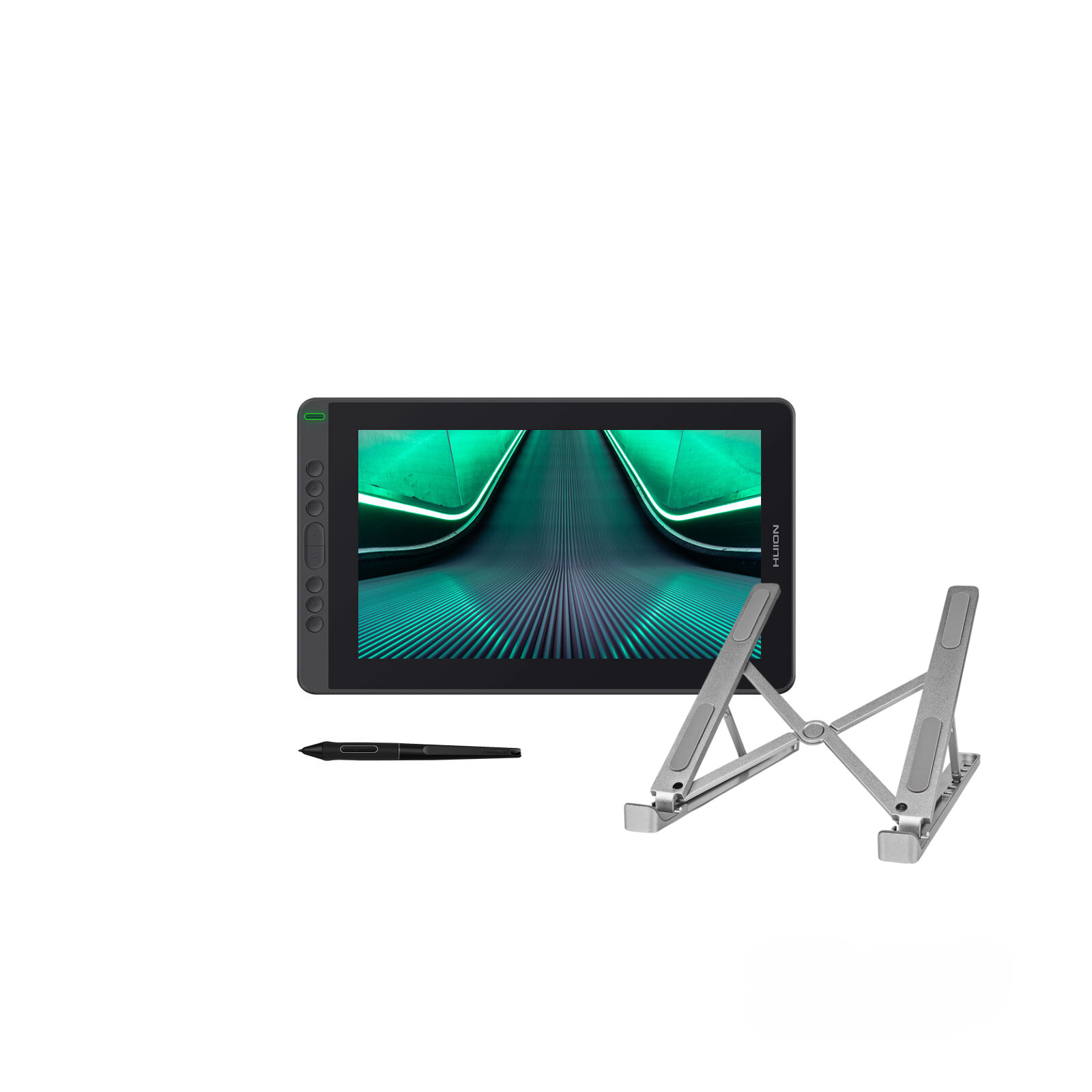 HUION KAMVAS Pro 12 高く スタンド付き